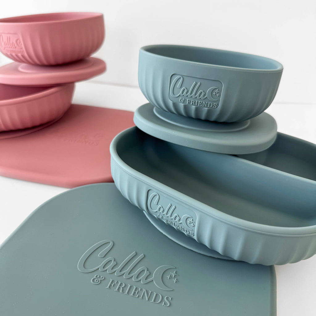 The Isla Plate: Slate Blue