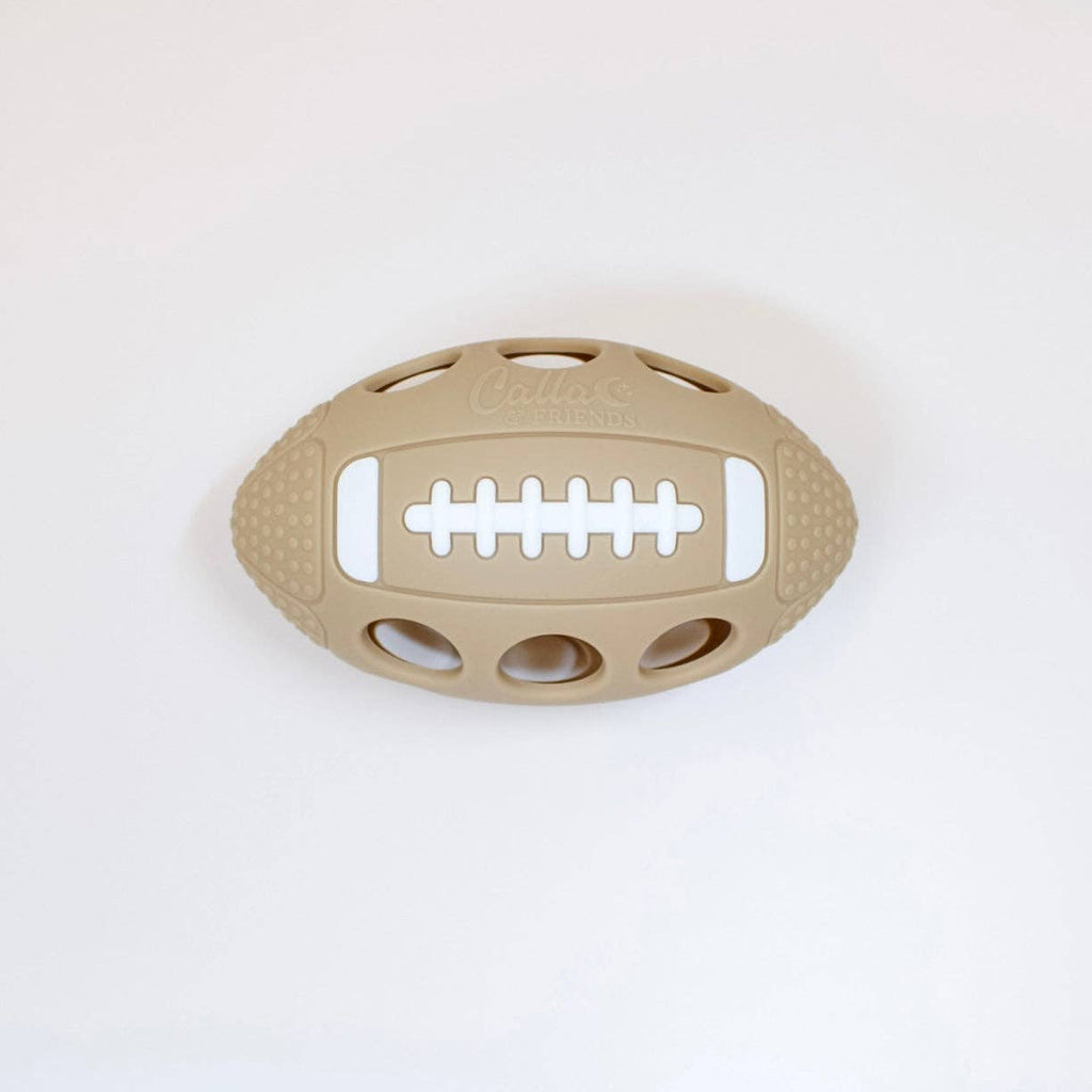 Touchdown Silicone Teether: Petal Pink