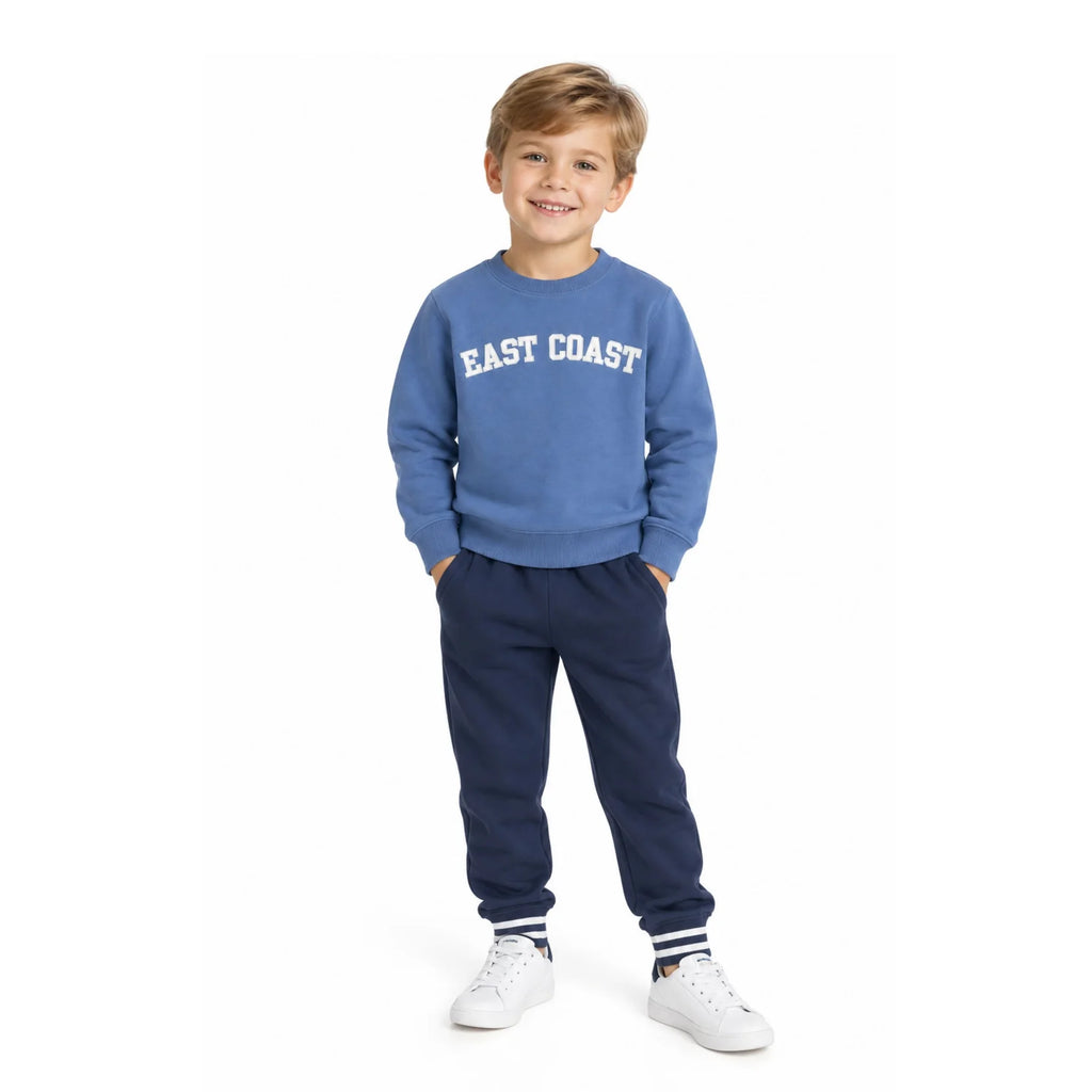 Bits & Bows  Navy East Coast Signature Crewneck Sweatshirt