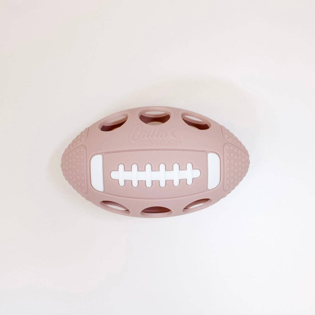 Touchdown Silicone Teether: Petal Pink