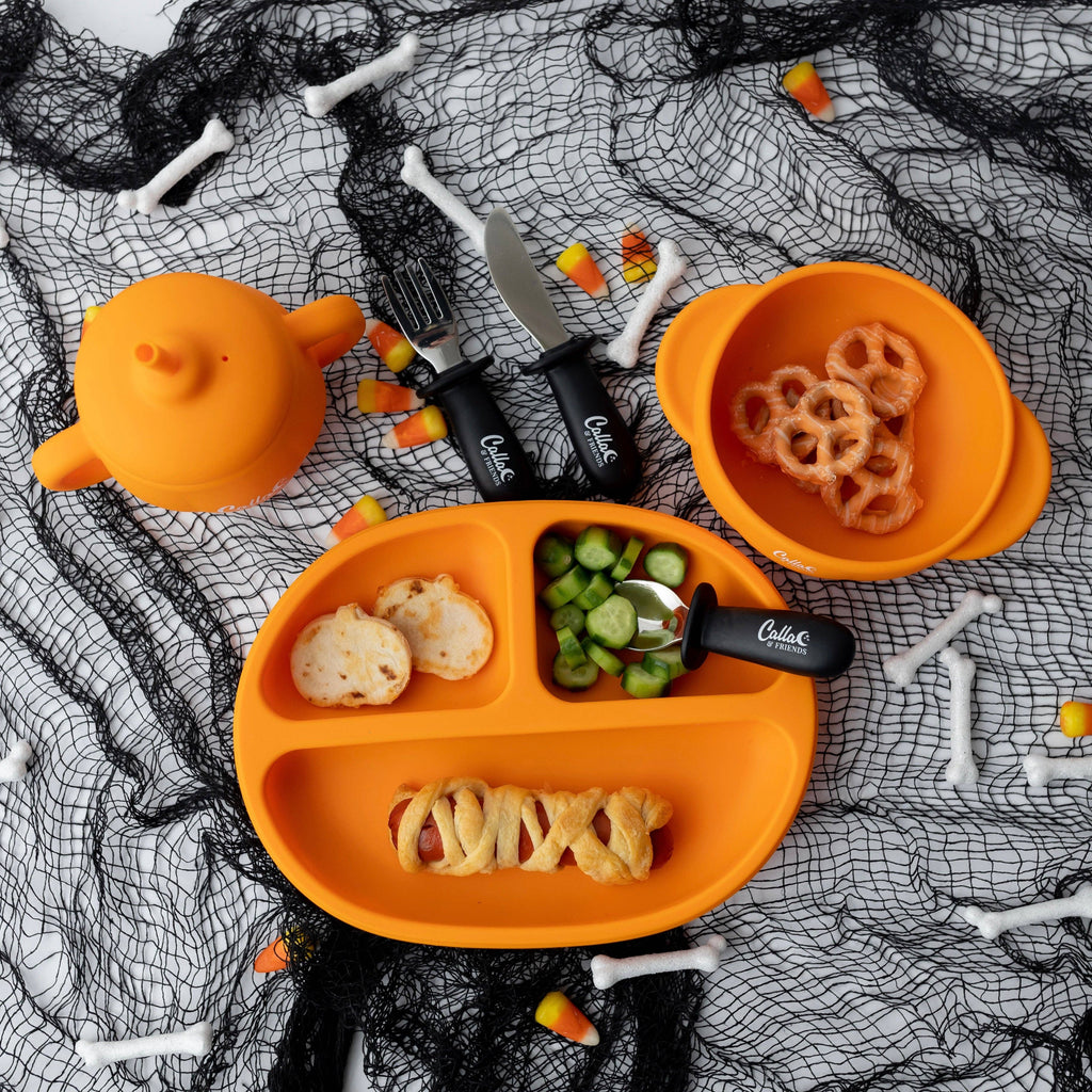 The Pumpkin Patch Spill-Proof Straw Cup: Jack-O-Lantern Orange