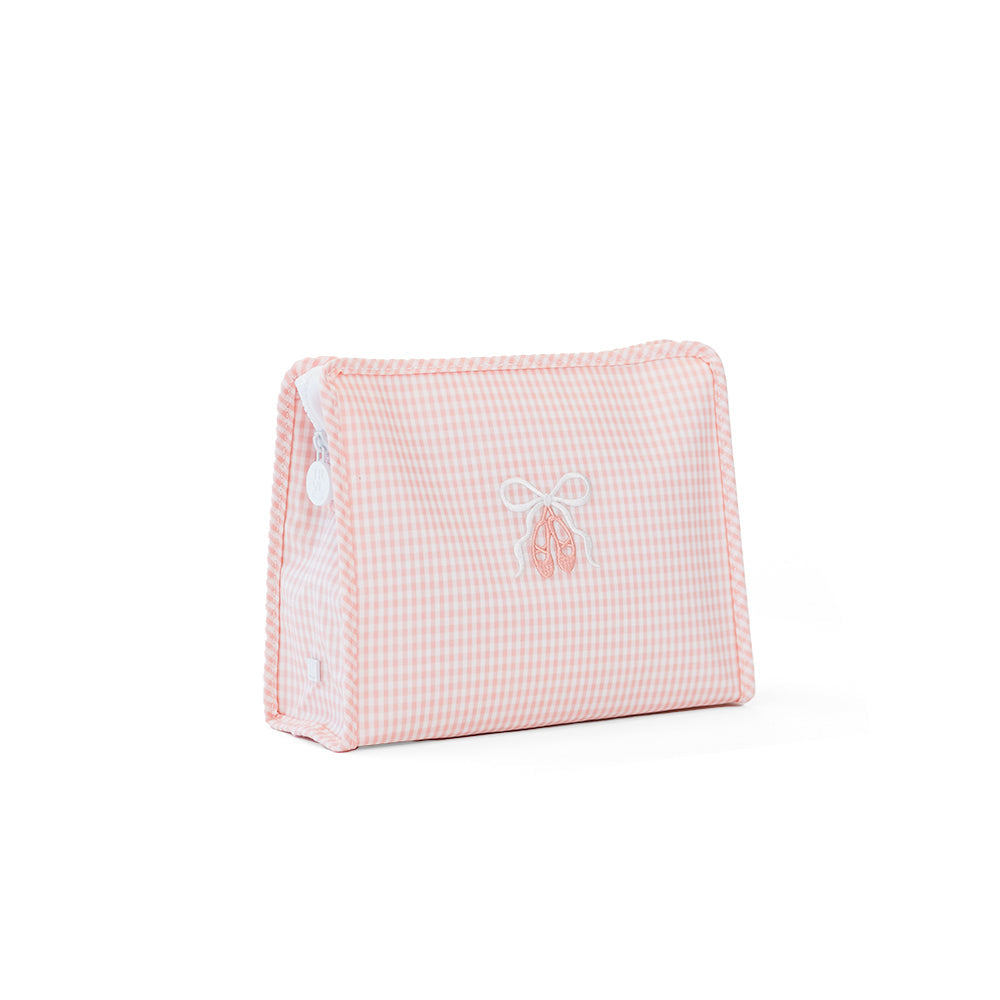 ROADIE LARGE Zip Pouch - BALLET PINK
