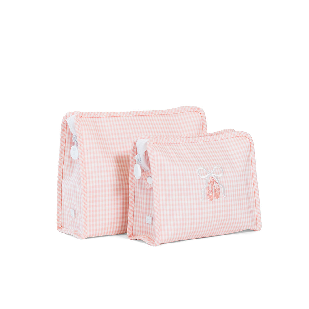 ROADIE LARGE Zip Pouch - BALLET PINK