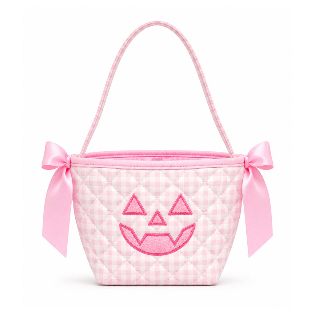 Bits & Bows Petite Pumpkin Tote Pink