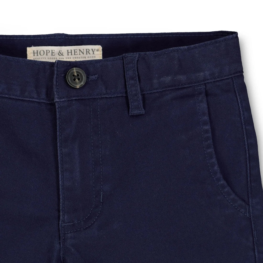 Hope & Henry Stretch Twill Organic Chino