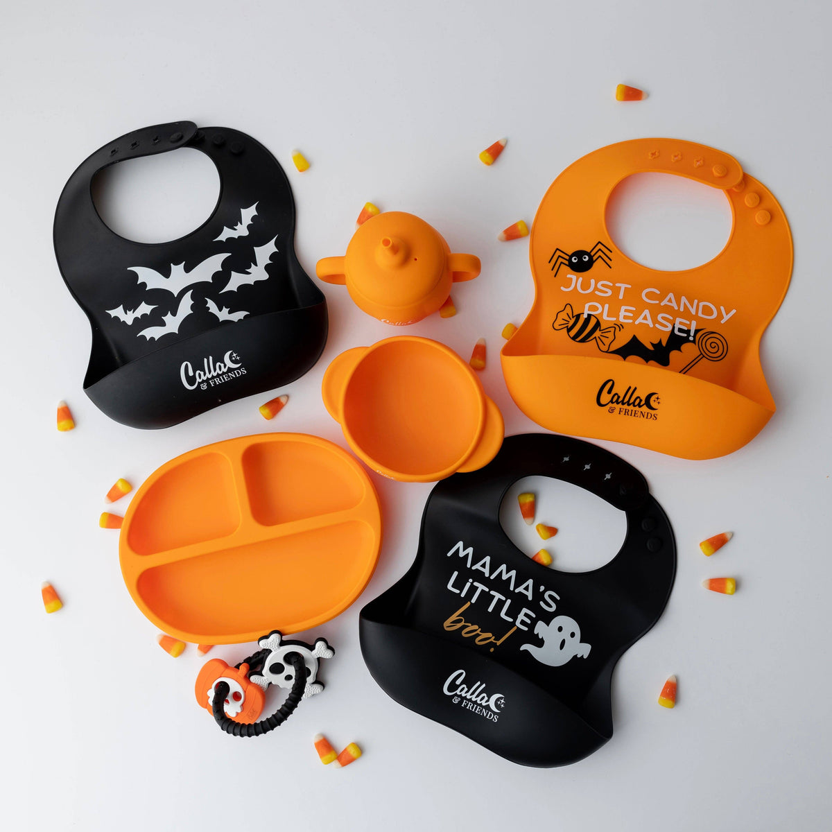 The Pumpkin Patch Spill-Proof Straw Cup: Jack-O-Lantern Orange