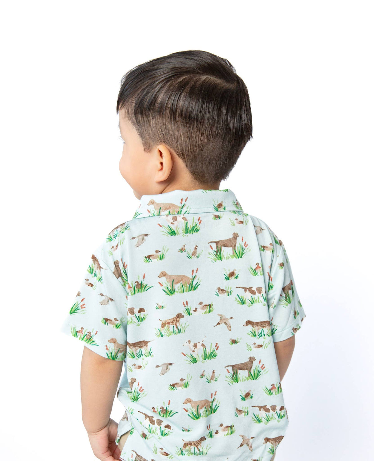 Delta Bird Hunting Dogs SS Polo Shirt: 5T