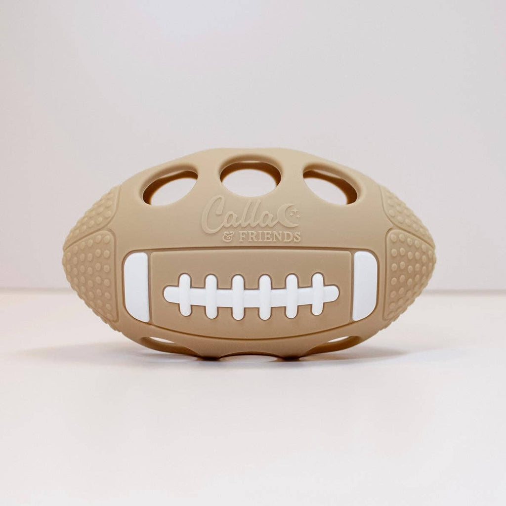 Touchdown Silicone Teether: Petal Pink