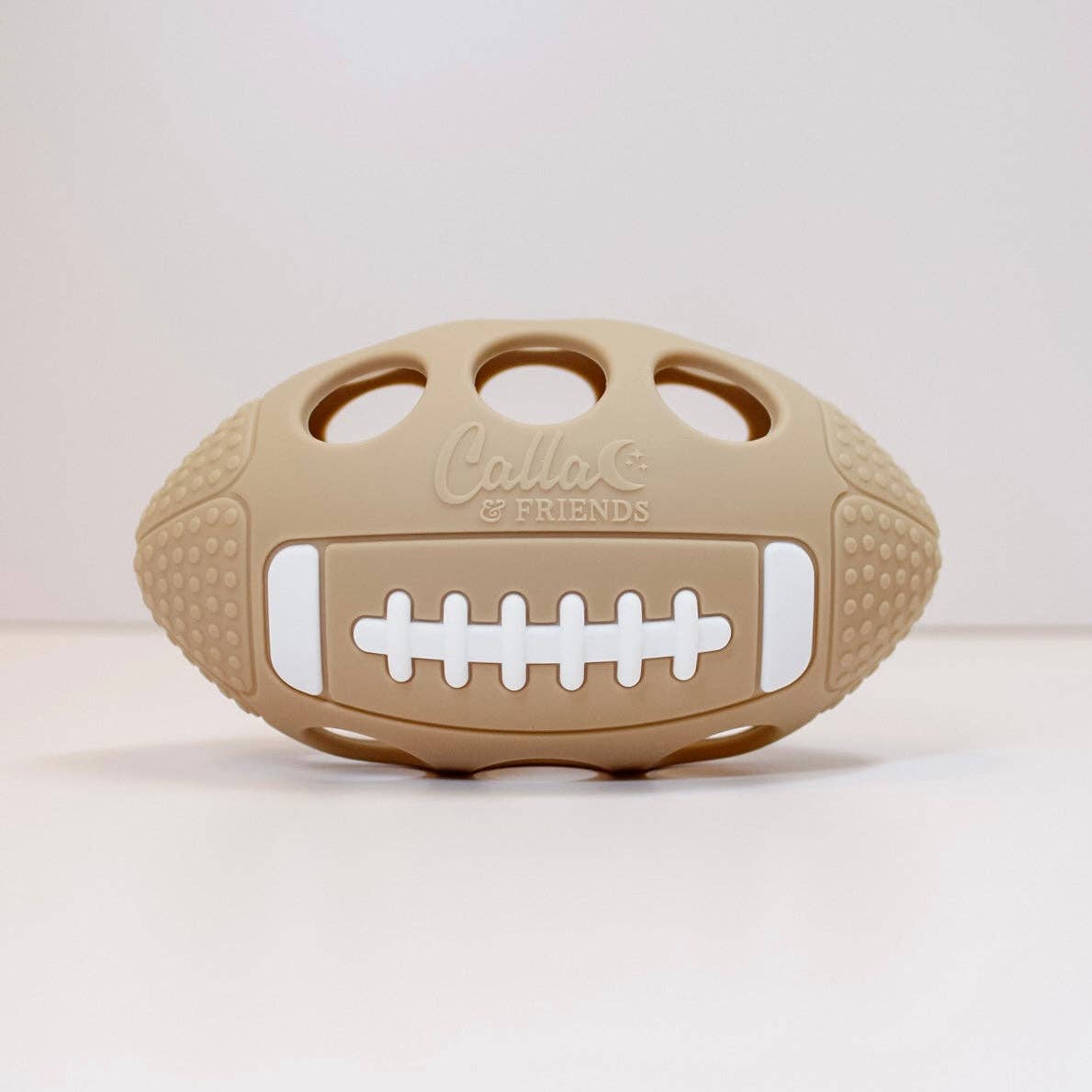 Touchdown Silicone Teether: Petal Pink